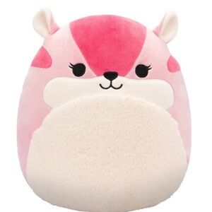 Squishmallows Dianalee the candy pink chipmunk plush NWT